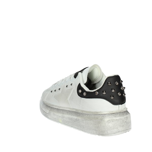 Shop Art Shoes Sneakers White/Black SASF220202