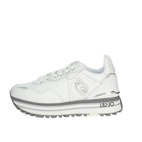 Liu-jo Shoes Sneakers White/Grey MAXI WONDER 01