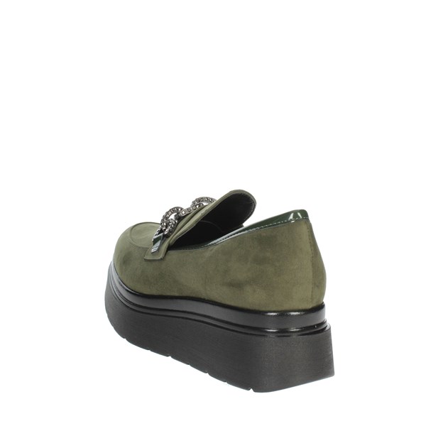 Cinzia Soft Shoes Moccasin Dark Green MM2C4389