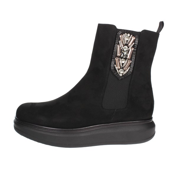 Cinzia Soft Shoes Wedge Ankle Boots Black MM8L4354CG