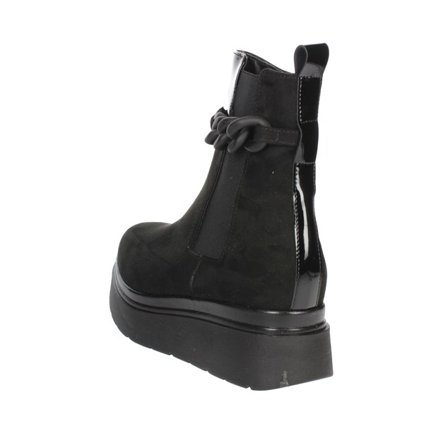 Cinzia Soft Shoes Wedge Ankle Boots Black MM664390