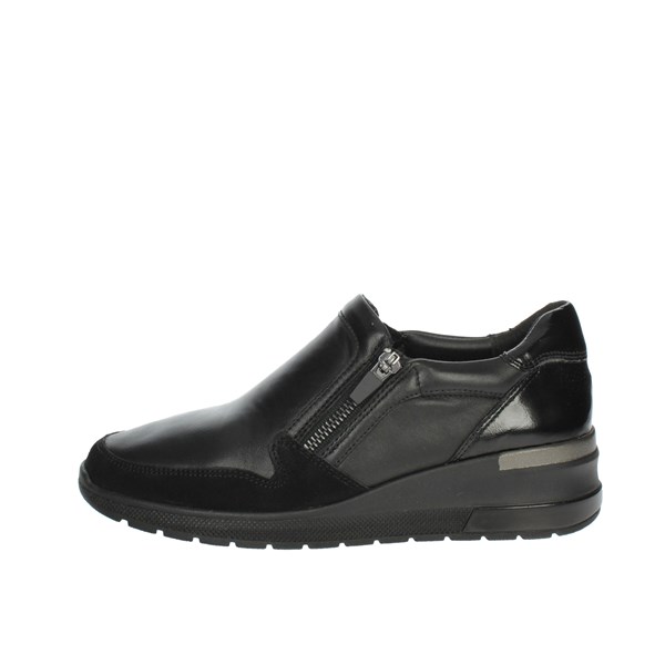 Cinzia Soft Shoes Slip-on Shoes Black IV15520-SME