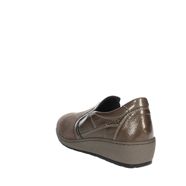 Novaflex Shoes Moccasin Brown Taupe GIUSTENICE