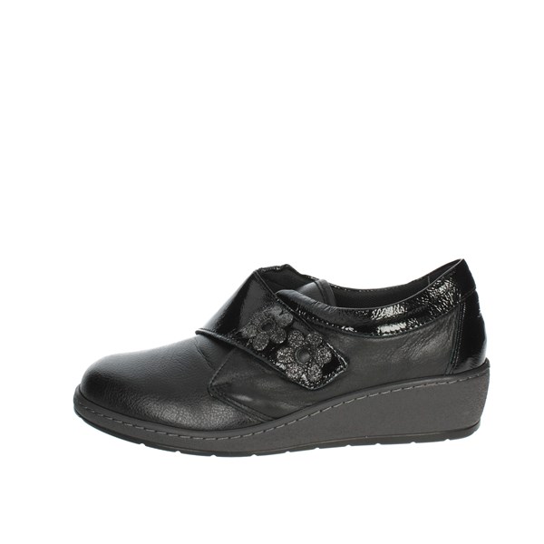 Novaflex Shoes Moccasin Black GIUSVALLA