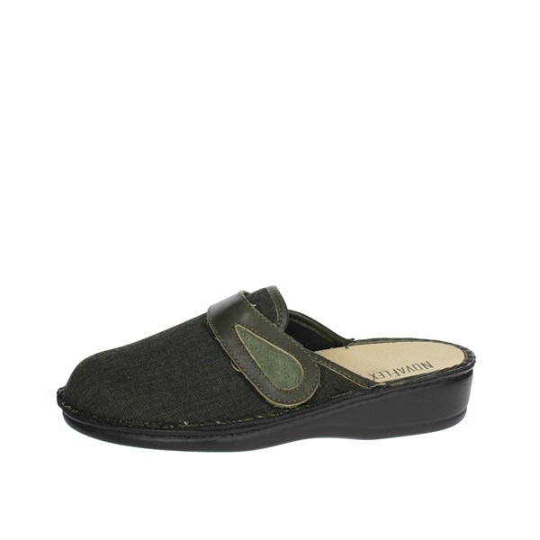 Novaflex Shoes Slippers Dark Green GORIZIA