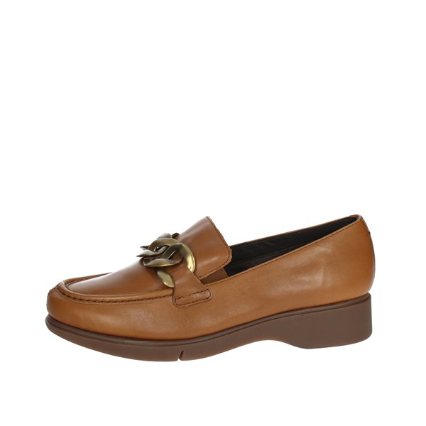 Frau Shoes Moccasin Brown leather 53N4