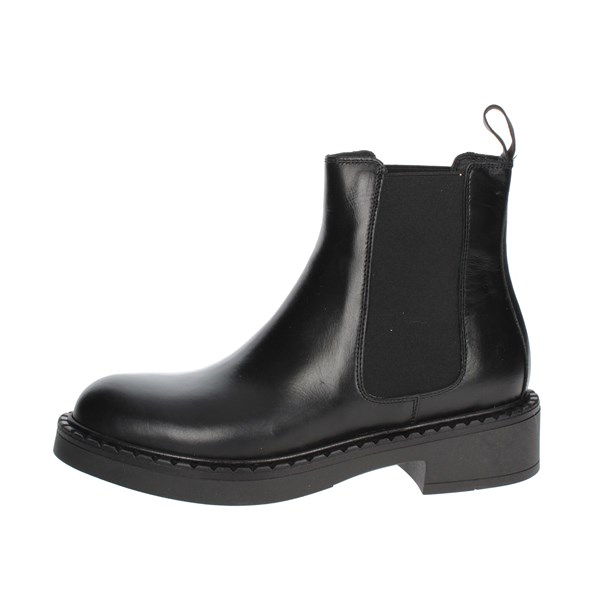 Frau Shoes Low Ankle Boots Black 97N3