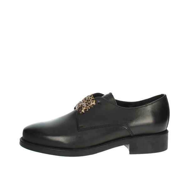 Frau Shoes Brogue Black 98Z1