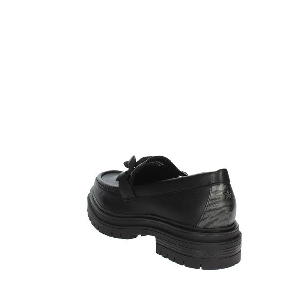 Wrangler Shoes Moccasin Black WL22619A
