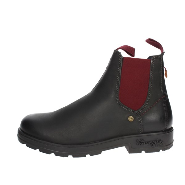 Wrangler Shoes Ankle Boots Black/Burgundy WM22020A