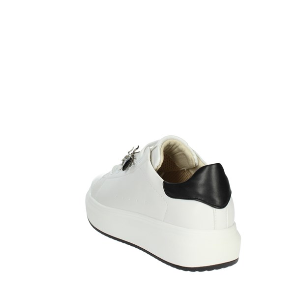 Keys Shoes Sneakers White/Black K-7610