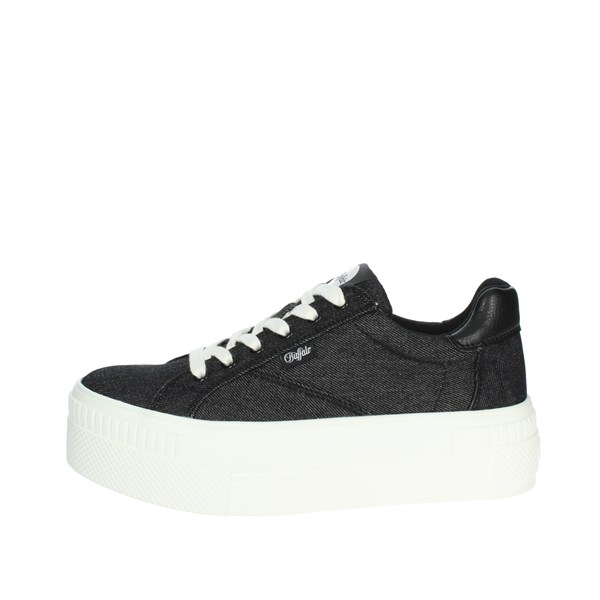 Buffalo Shoes Sneakers Black PAIRED