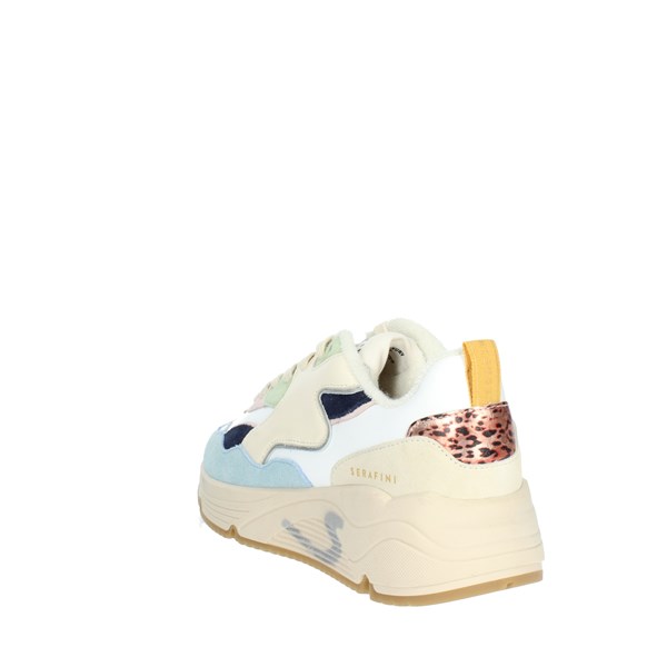 Serafini Shoes Sneakers White/Sky blue PE23DMAL06/C