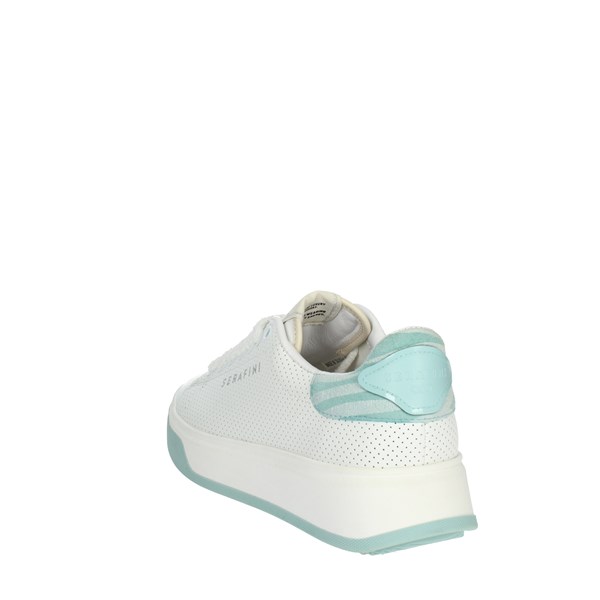 Serafini Shoes Sneakers White/Sky blue PE23DJCO03/C