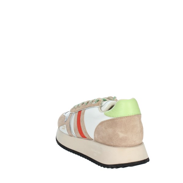 Serafini Shoes Sneakers White/Light dusty pink PE23DTOR07/C