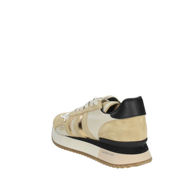 Serafini Shoes Sneakers Beige/Black PE22DTOR02