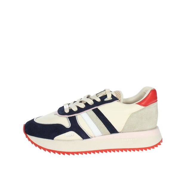 Serafini Shoes Sneakers Beige/Blue PE23DTOR06/C