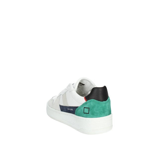 D.a.t.e. Shoes Sneakers White/Green J361-C2-CO
