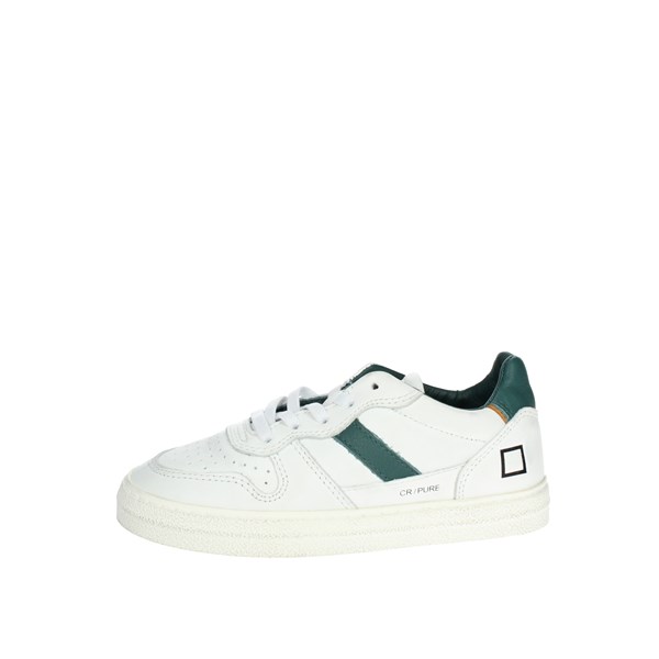 D.a.t.e. Shoes Sneakers White/Green J351-C2-PU
