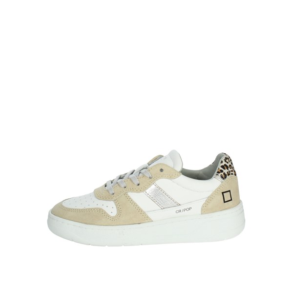 D.a.t.e. Shoes Sneakers White/beige J361-C2-PO