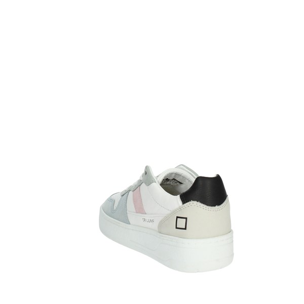 D.a.t.e. Shoes Sneakers White/Pink J361-C2-JU