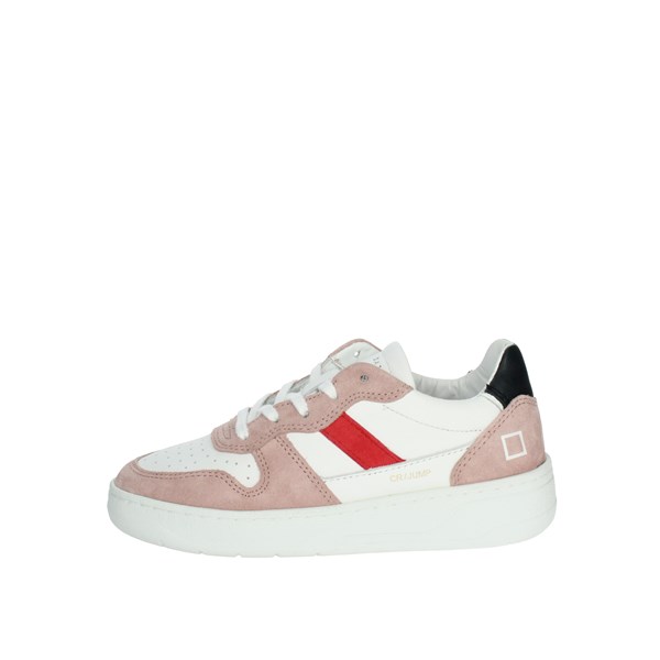 D.a.t.e. Shoes Sneakers White/Pink J361-C2-JU