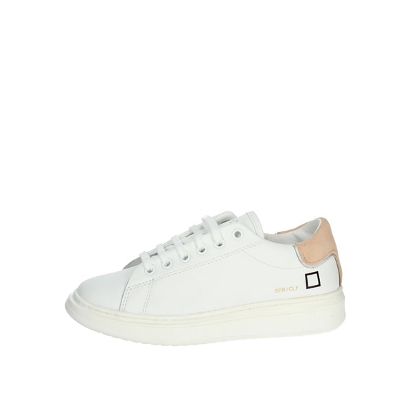 D.a.t.e. Shoes Sneakers White/Pink J361-SF-CA