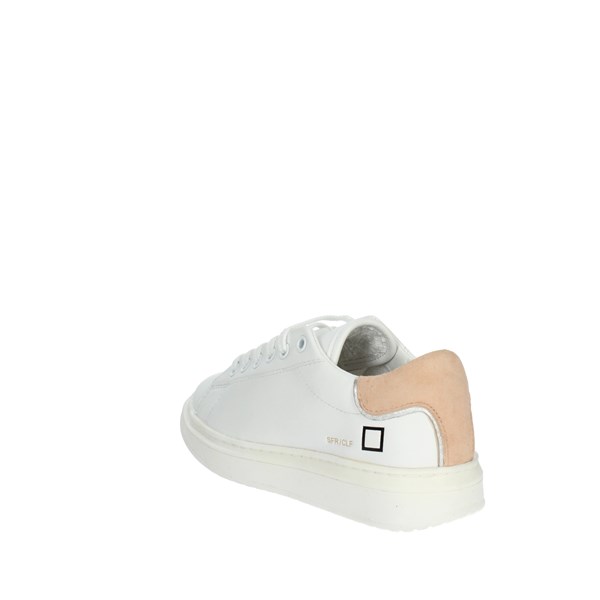 D.a.t.e. Shoes Sneakers White/Pink J361-SF-CA