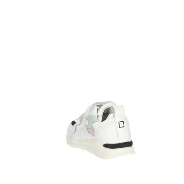 D.a.t.e. Shoes Sneakers White/Pink J361-F2-NY