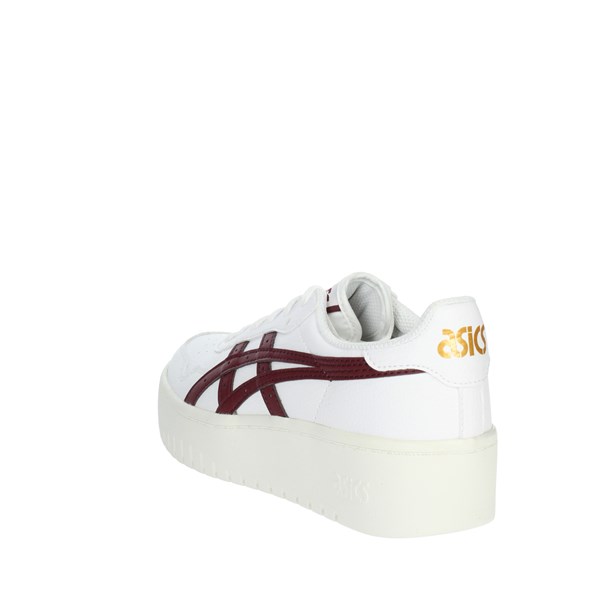 Asics Shoes Sneakers White/Burgundy 1202A024