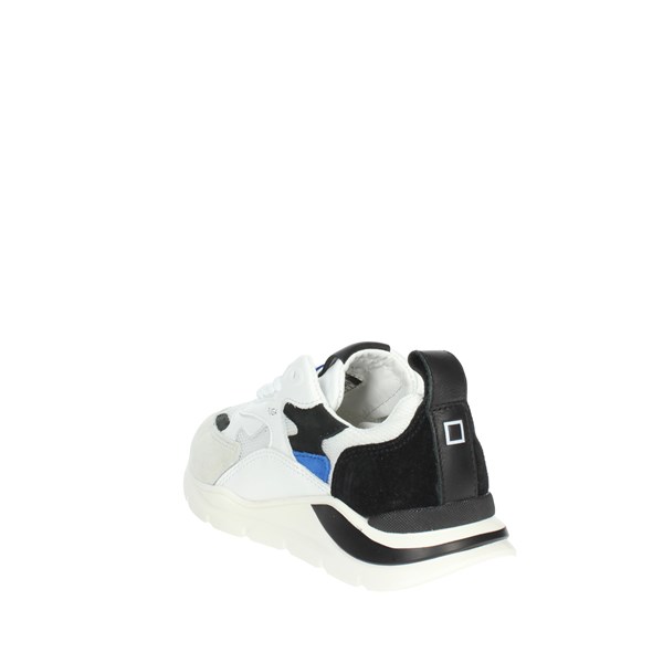 D.a.t.e. Shoes Sneakers White/Blue J361-F2-CO