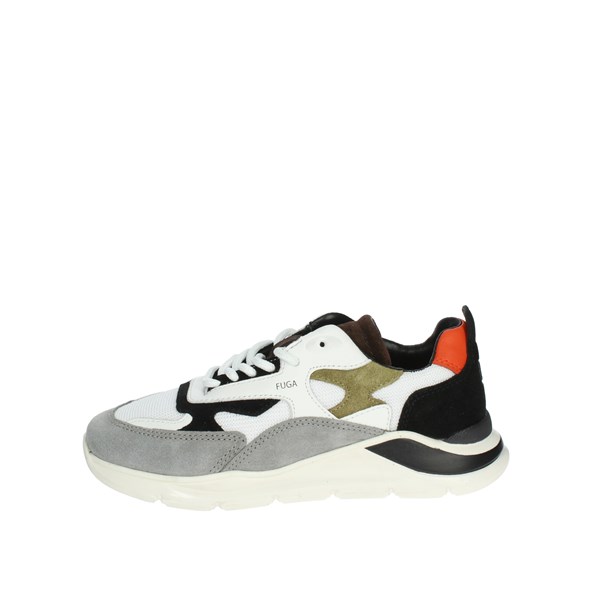 D.a.t.e. Shoes Sneakers White/Grey J371-FG-DR