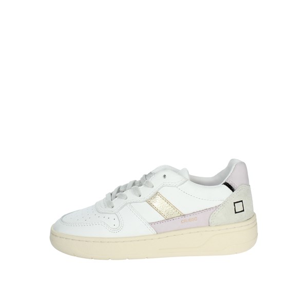 D.a.t.e. Shoes Sneakers White/Pink J371-C2-BA