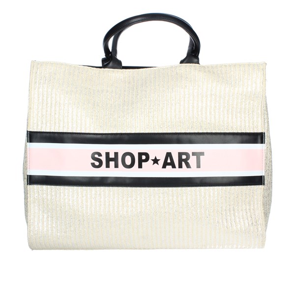 Shop Art Accessories Bags Beige/Pink SHOP ART BAGS-7