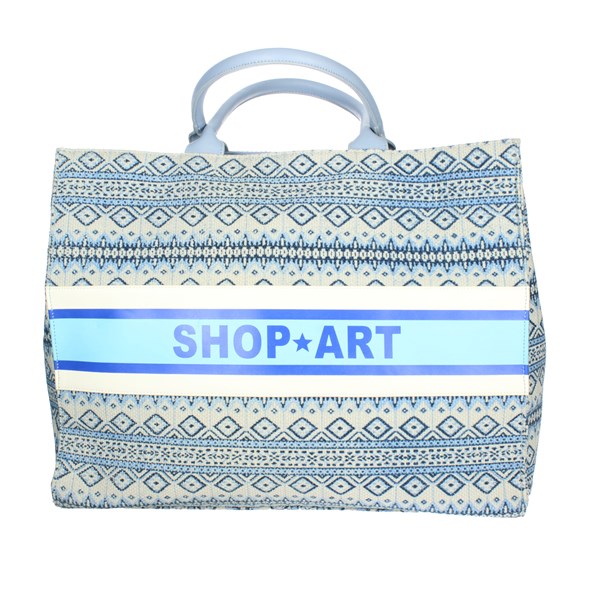 Shop Art Accessories Bags Sky-blue SHOP ART BAGS-5
