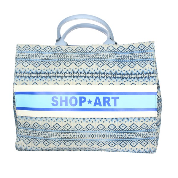 Shop Art Accessories Bags Sky-blue SHOP ART BAGS-5