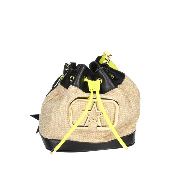 Shop Art Accessories Bags Beige/Black SHOP ART BAGS-3