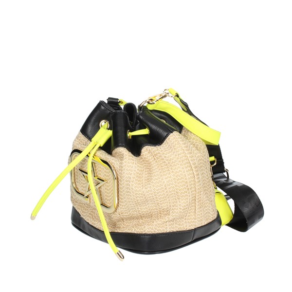 Shop Art Accessories Bags Beige/Black SHOP ART BAGS-3