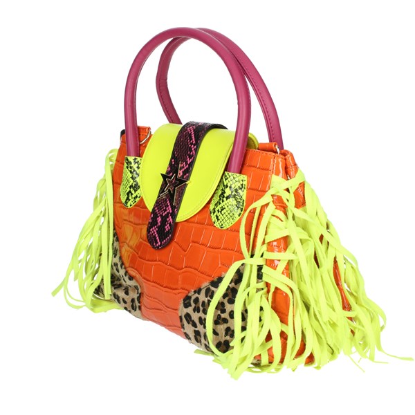 Shop Art Accessories Bags Orange SHOP ART BAGS-22