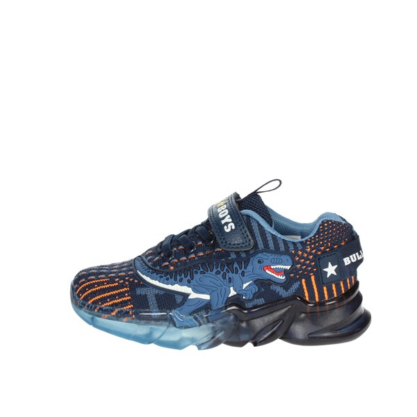 Bull Boys Shoes Sneakers Blue/Orange DNAL3212