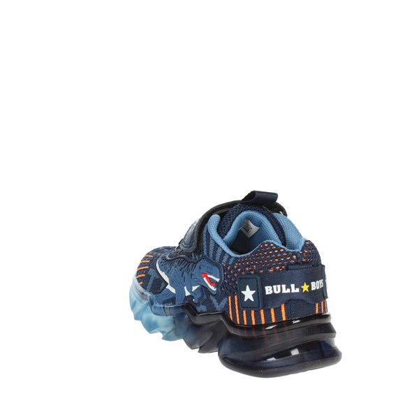 Bull Boys Shoes Sneakers Blue/Orange DNAL3212