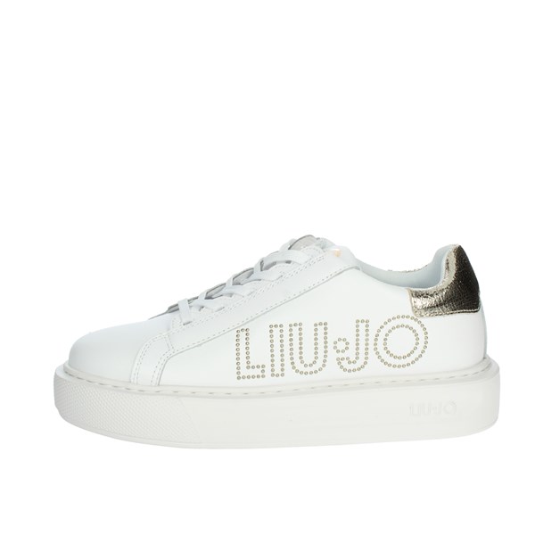 Liu-jo Shoes Sneakers White/Gold KYLIE 05