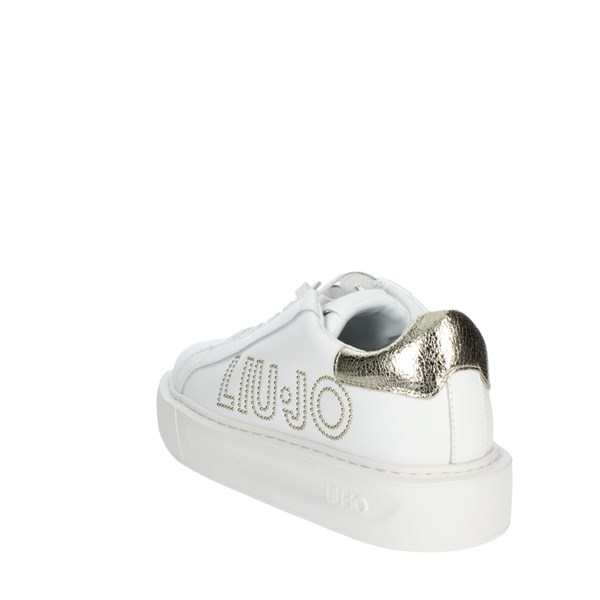 Liu-jo Shoes Sneakers White/Gold KYLIE 05