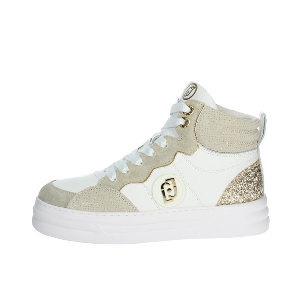 Liu-jo Shoes Sneakers White/beige CLEO 07 MID