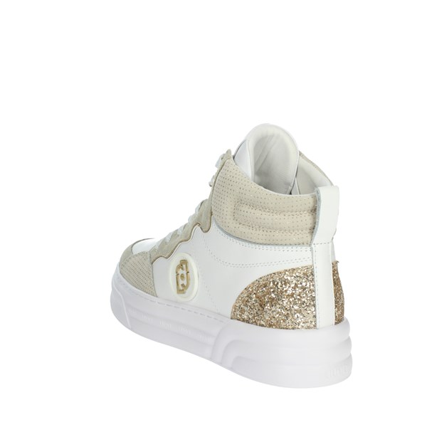 Liu-jo Shoes Sneakers White/beige CLEO 07 MID
