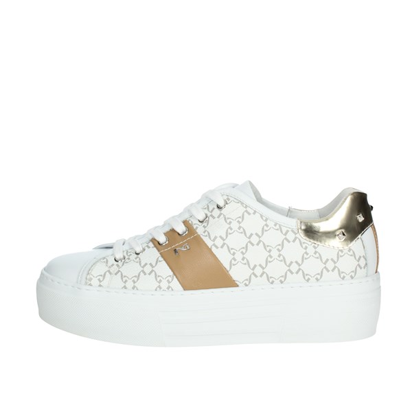 Nero Giardini Shoes Sneakers White/Brown leather E306531D