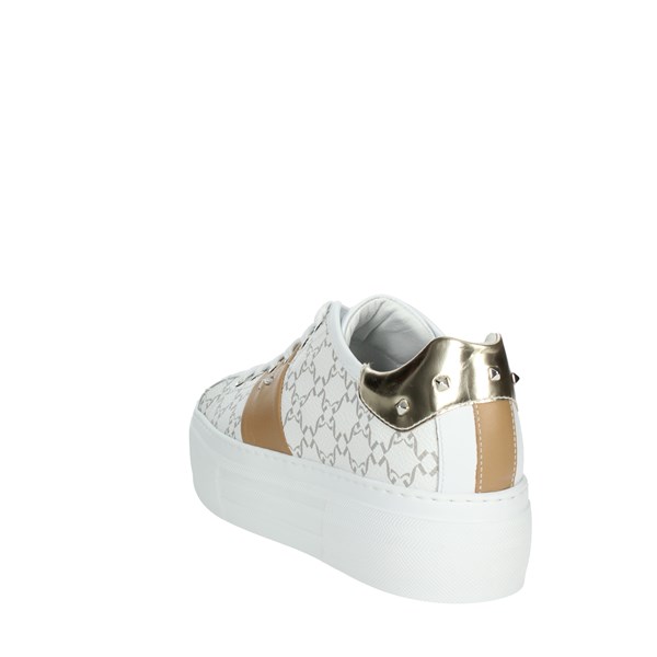 Nero Giardini Shoes Sneakers White/Brown leather E306531D