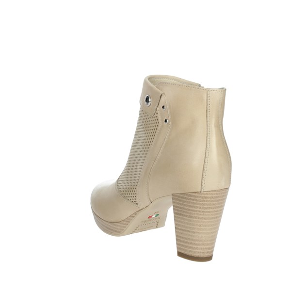 Nero Giardini Shoes Heeled Ankle Boots Beige E306230D
