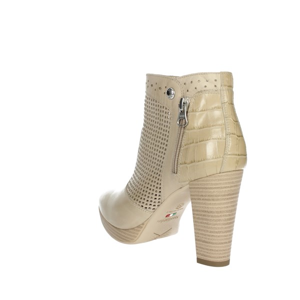 Nero Giardini Shoes Heeled Ankle Boots Beige E306240D