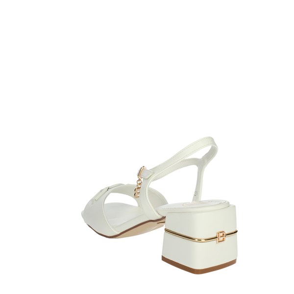 Laura Biagiotti Shoes Heeled Sandals White 8085